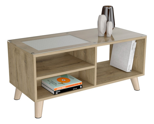 Mesa De Centro Natura Homecollection Macadamia