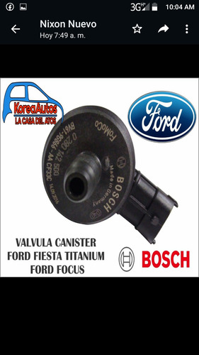 Valvula Canister Ford Focus Somos Tienda Física