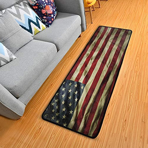 Tapetes Decorativos De Piso Con Bandera Americana