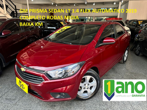 Chevrolet Prisma Sedan LT 1.4 8V Flex 2019 Automatico Completo Baixa Km