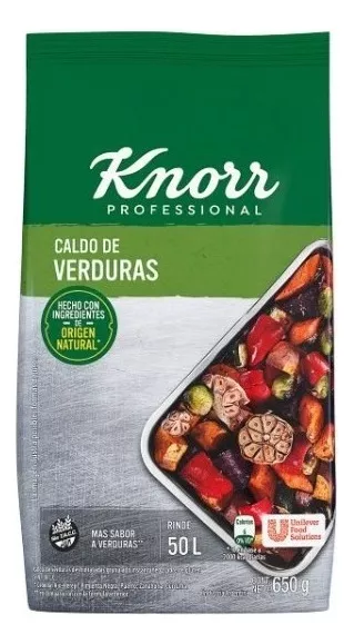 Primera imagen para búsqueda de caldo knorr verdura