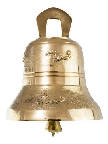 Sino 3 Kg Em Bronze Com Badalo E Corrente