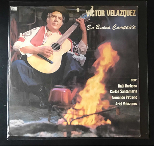 Vinilo Victor Velazquez En Buena Compañia Che Discos