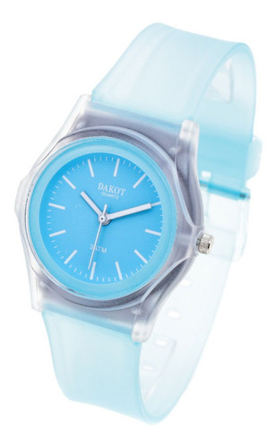 Reloj Dakot Niña 193 - Caucho Sumergible Malla Transparente