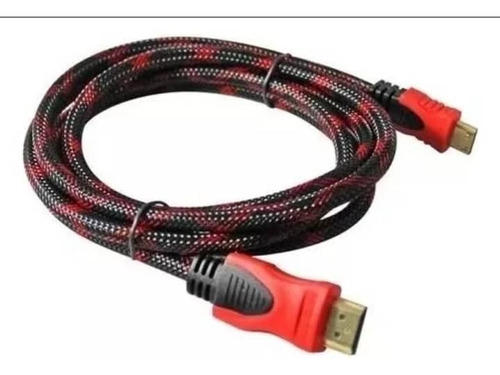 Cable Hdmi 3 Metros Full Hd 1080p Laptop Pc Tv Ps3 Ps4 Video