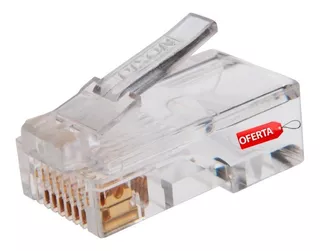 Conector Plug Rj45 Cat6 Dixon Por Unidad Pb88502x