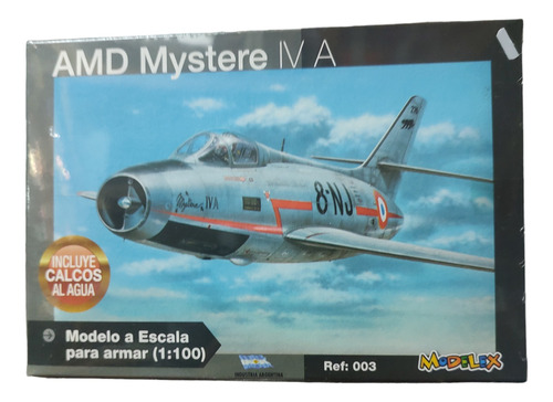 Avion Amd Mystere 4a 1/100 Modelex Supertoys Hobbys