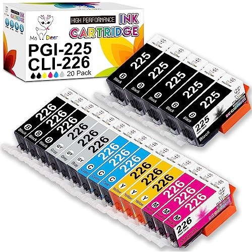 Cartuchos De Tinta Compatibles Pgi-225 Cli-226 De Repue...