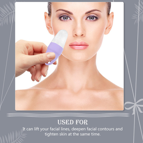 Rodillo Hidratante Portátil Para Masaje Facial, 2 Unidades