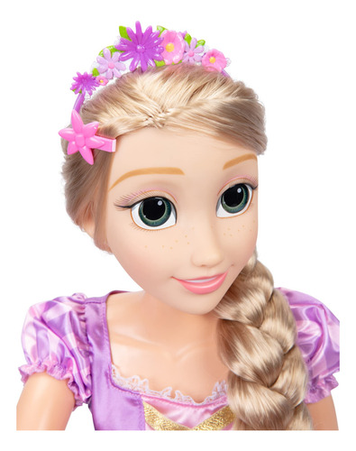Muñeca Disney Princess Rapunzel Playdate De 81 Cm Con Acceso