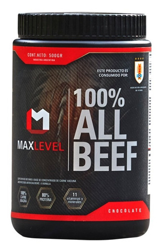 Proteína Maxlevel 100% All Beef Chocolate