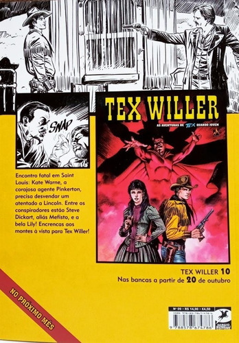 Tex Willer : Sierra Madre (volume 9) - Editora : Mythos
