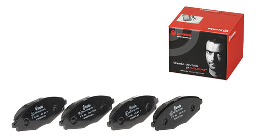 Balatas Delanteras Low Metal Daewoo Lanos 1.4 97-99 Brembo 