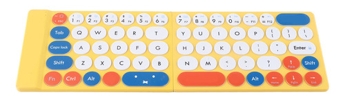 Teclado Plegable Inalámbrico Inalámbrico, Diseño Plegable, 6