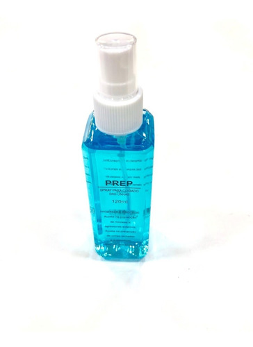 Prep Antibactericida Limpa Protege Higieniza Unhas Gel 120ml