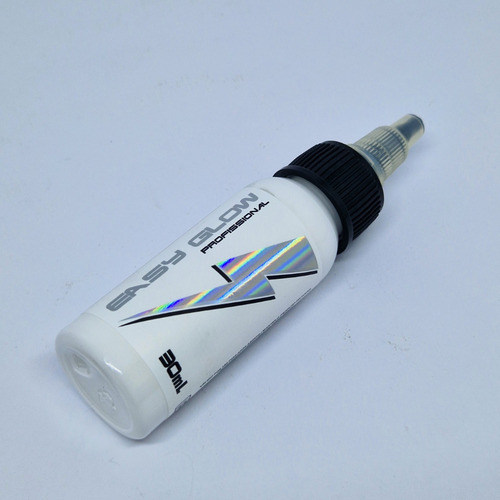 Pigmento Branco Tatuagem Easy Glow 30ml Ghost White