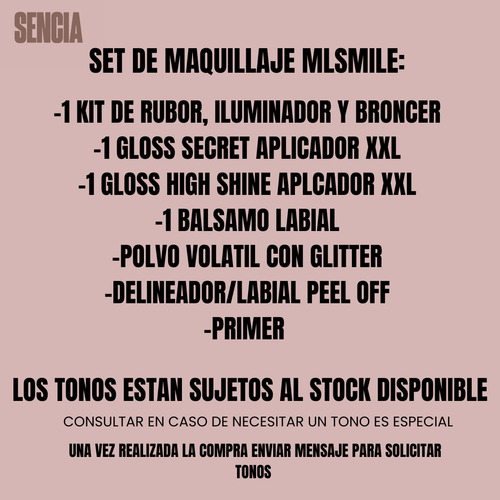 Mlsmile Set De Maquillaje Completo