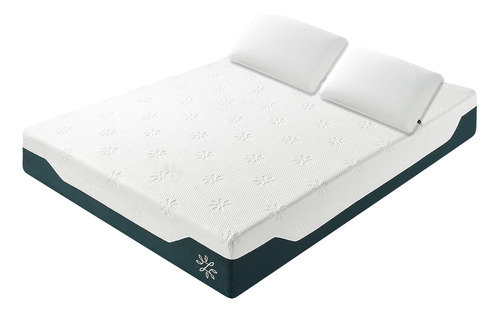 Colchón Super King Híbrido Zinus + 2 Almohadas