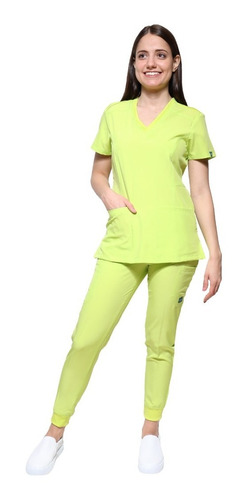 Conjunto Médico Quirúrgico Pant Jogger Dama Antifluidos Ev04