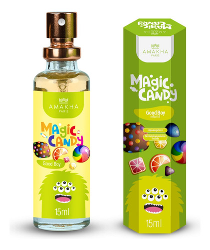 Perfume Infantil Magic Candy De Amakha Paris 15ml