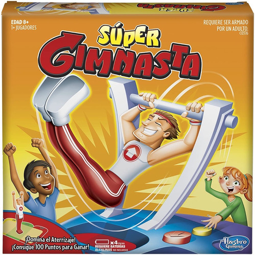 Juego De Mesa Super Gimnasta De Hasbro