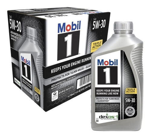 Aceite Full Sintetico Mobil 1 Sae 5w-30 6 Botes De 946ml C/u