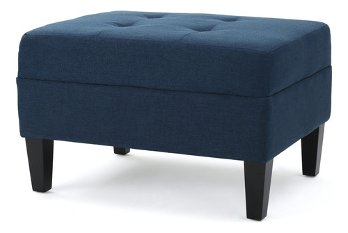 Christopher Knight Home Zahra Ottoman, Azul Oscuro