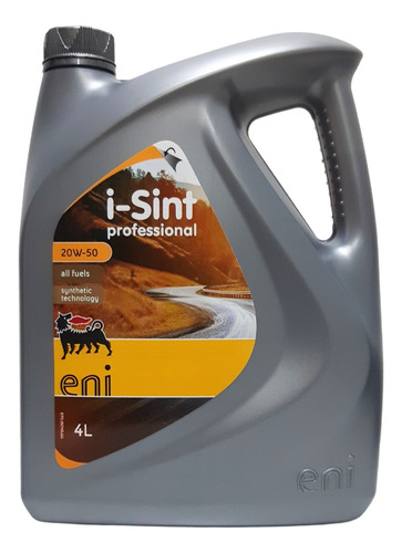 Aceite Eni I-sint Professional 20w50 Sintético - Galón 4 L