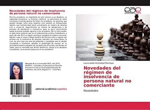 Libro: Novedades Del Régimen De Insolvencia De Persona No