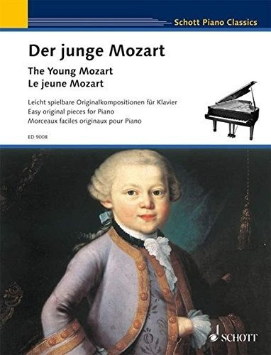 El Joven Mozart Facil Piezas Originales Para Piano Schott Pi