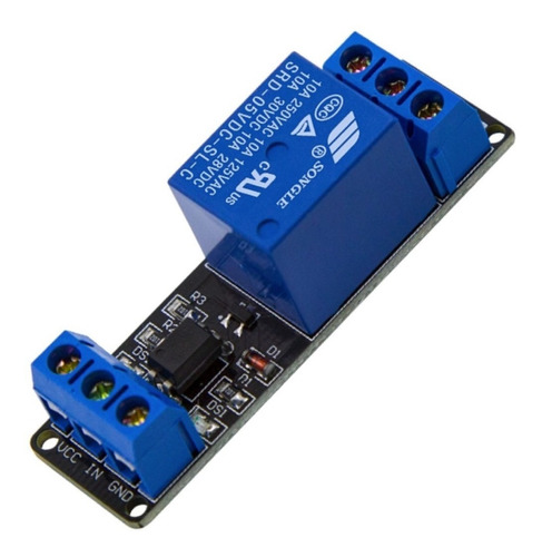 Modulo Rele 1 Canales 5v Optoacopladores Arduino