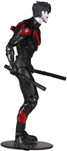 Imagen 4 de 10 de Mcfarlane Figura Nightwing Articulada Dc Batman Multiverso Death Family Escala 18cm Original