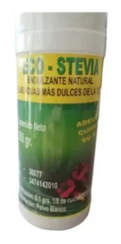 Eco Stevia Boliviana Natural 250gr 