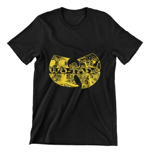 Polera Unisex Wu Tang Logo Musica Banda Algodon Estampado