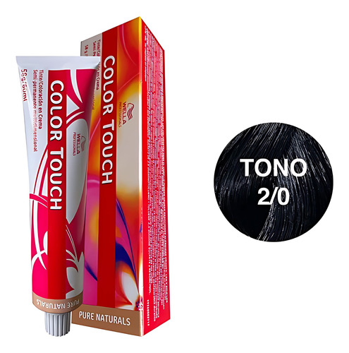 Wella Color Touch 2/0 Negro