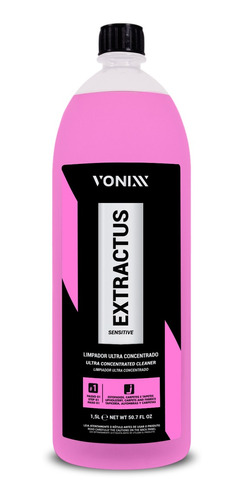 Extractus 1,5l Sensitive Ultra Concentrado Extratora Vonixx