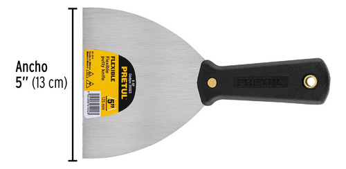 96 Pzas Espátula Flexible 5' Con Mango De Plástico, Pretul