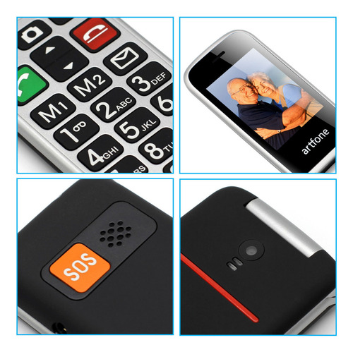 Para R0x Para 2g Teléfono Celular Artfone Cell Phone Dual