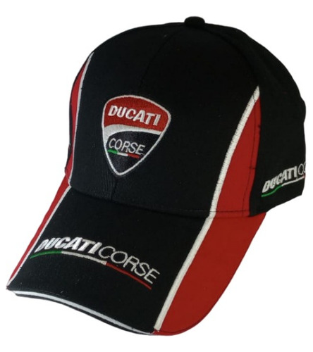 Gorra Ducati De Gabardina Bordada