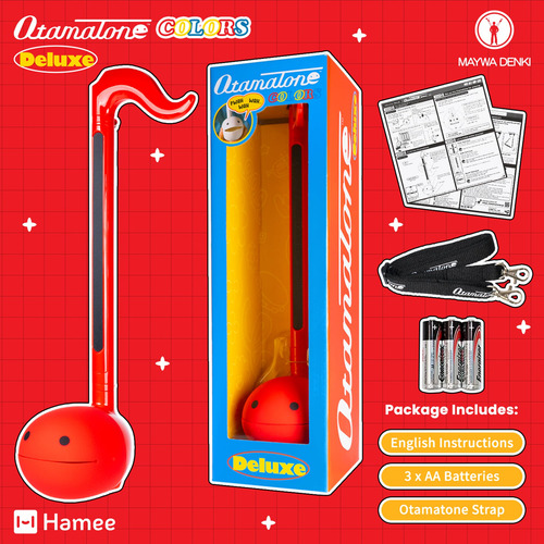 Instrumento Musical Otamatone Deluxe (rojo) Maywa Denki Edit