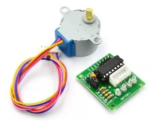 comprar Motor De Passo 28byj-48 + Driver Uln2003 Arduino Robótica