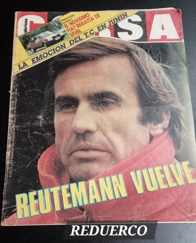 Revista Corsa 995 1985 Reutemann Lámina Motocross Fiat 3/7 (Usado)