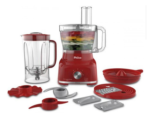Cone Multiprocessador Philco Pmp1600v Vermelho