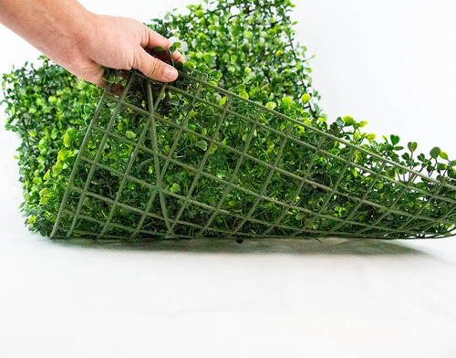 40pz De Plantas De Pared O Muro Verde Follaje Artificial