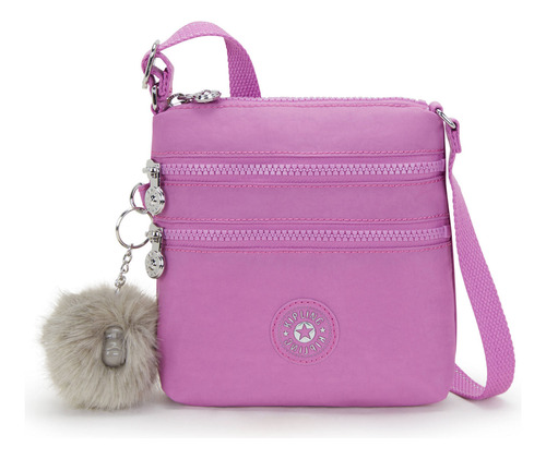 Bolsa Pequeña Kipling Mod. Alvar Xs Playfull Pink Original