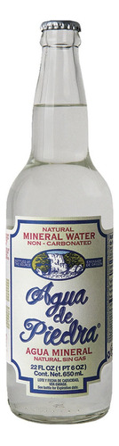 Agua De Piedra Mineral 650ml