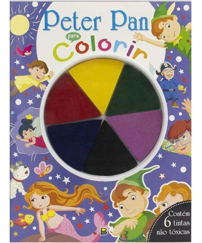 Dedinhos Em Ação! Peter Pan Para Colorir