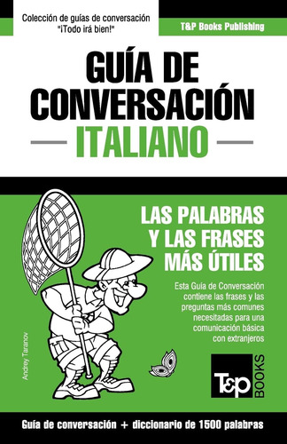 Libro: Guía Conversación Español-italiano Y Diccionario C