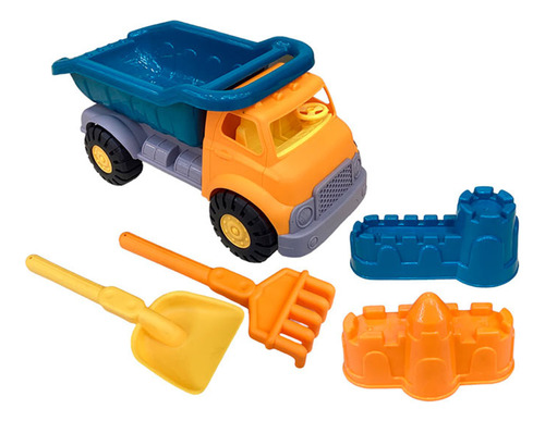 Camión De Playa Con Accesorios 5 Piezas Yong Feng Toys-r