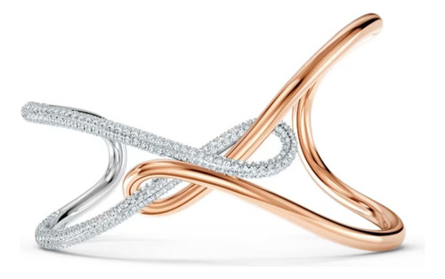 Swarovski Original Brazalete Infinity, Baño Oro Rosa